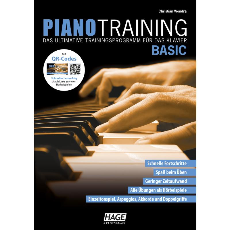 musikverlag hage piano training - basic