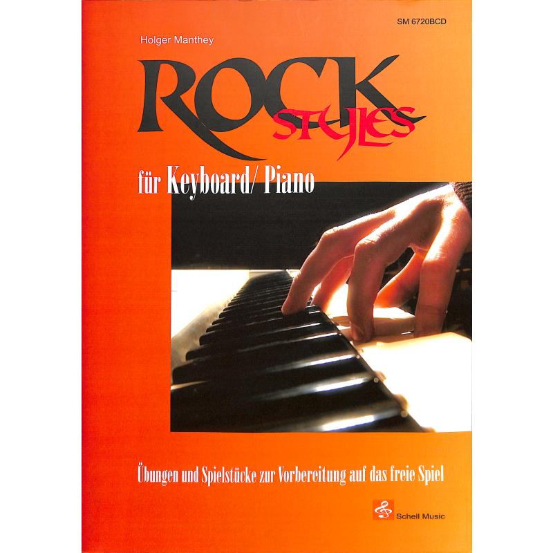 musikverlag schell rock styles fÃ¼r keyboard / piano