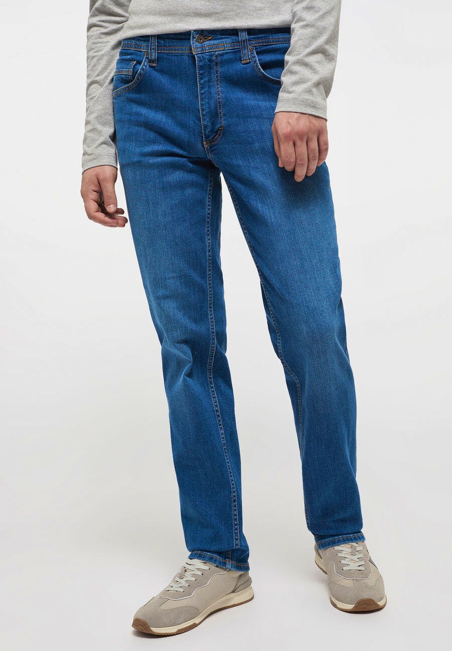 mustang orlando jeans medium fit extra lang stonewash uomo