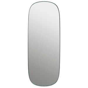 muuto spiegel framed mirror 118 cm h dark green/clear