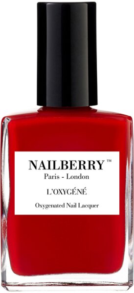 Nailberry Nägel Nagellack L'oxygénéoxygenated Nail Lacquer Rouge