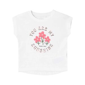 Name It T-shirt - Nmfvigea - Bright White/you Are My Sunshine - Name It - 4 Jahre (104) - T-shirts