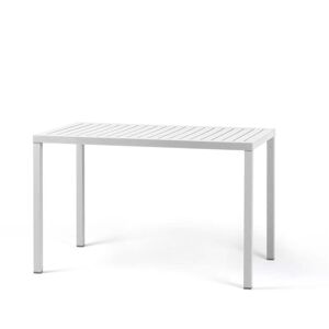 Nardi Cube Outdoor Tisch - Bianco - Länge: 70 Cm, Höhe: 75,5 Cm, Tiefe: 120 Cm