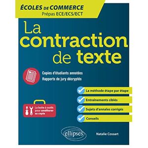 Natalie Cossart - Gebraucht La Contraction De Texte. Écoles De Commerce. Prépas Ece/ecs/ect - Preis Vom 27.04.2024 04:56:19 H