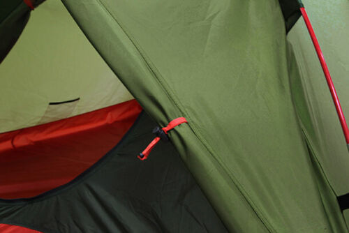 Neu High Peak Zelt Woodpecker 3 Grün-rot Für Camping Outdoor Survival Festival