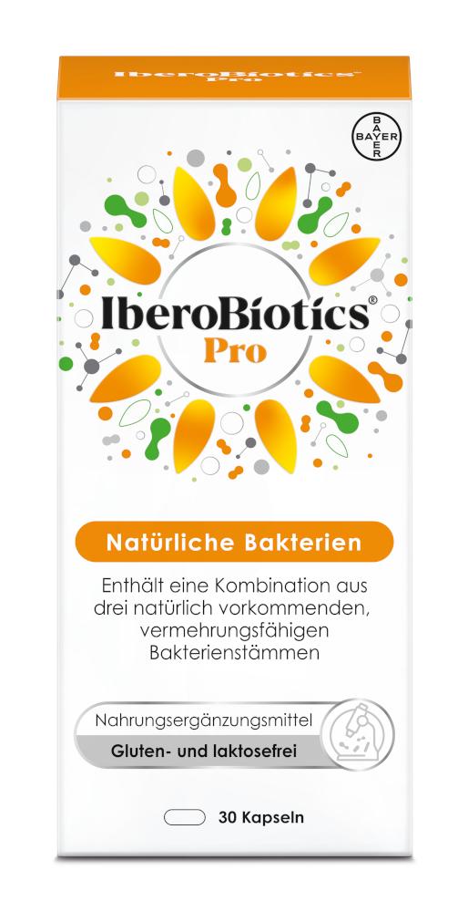 Neu Iberobiotics Pro 30 Kapseln 3 Bakterienstämme Darm Pzn: 17902994 Mhd 02.2025