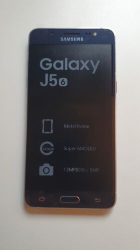 Neu Samsung Galaxy J5 2016 J510f 16gb Schwarz 5,2