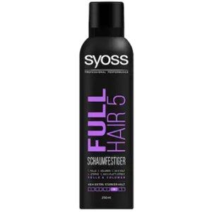 Neu ✅ Syoss Full Hair 5 Schaumfestiger 6x250ml Extra Starker Halt Volume Mousse