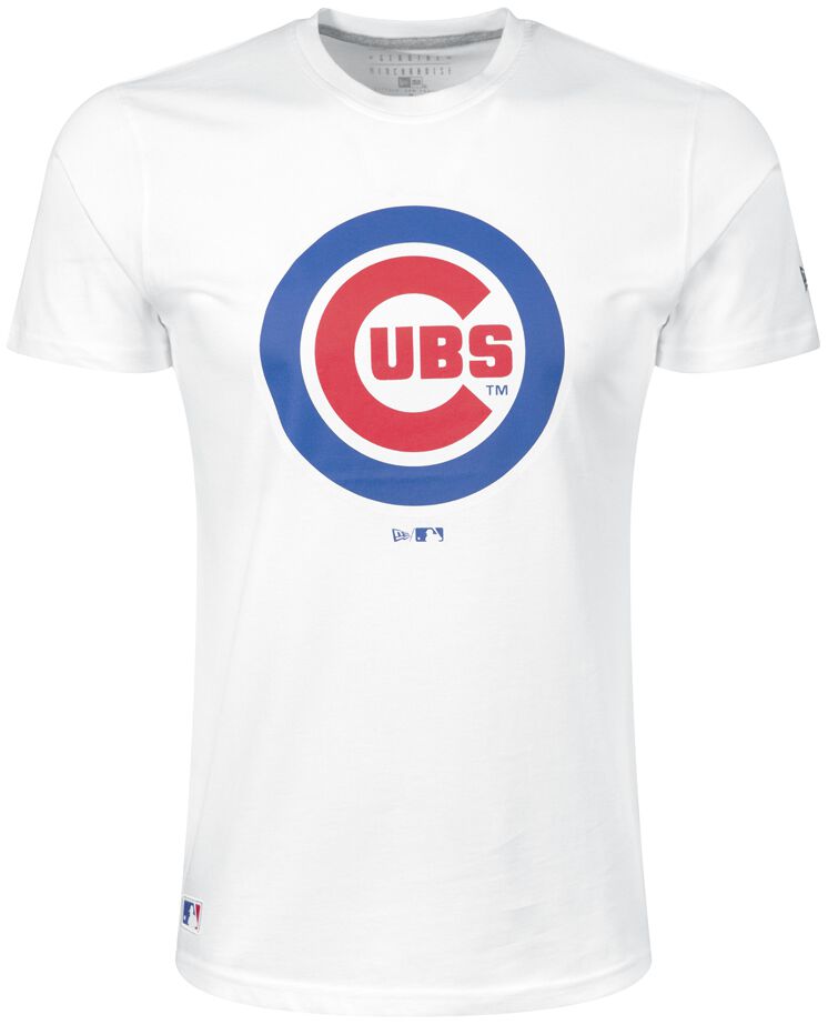 new era - mlb t-shirt - chicago cubs - s bis xxl - fÃ¼r mÃ¤nner - grÃ¶ÃŸe xxl - weiÃŸ