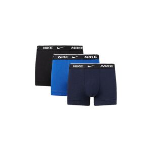 Nike Herren Boxer Shorts, 3er Pack - Trunks, Logobund, Cotton Stretch