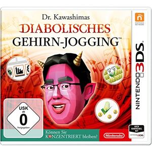 Nintendo 3ds Dual Screen Spiel * Dr. Kawashimas Diabolisches Gehirn-jogging *neu