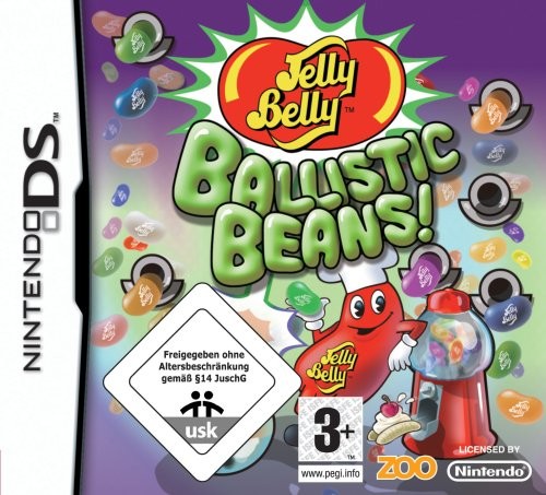 nintendo ds - jelly belly: ballistic beans (mit ovp) (gebraucht)