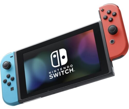 Nintendo Switch Konsole Mit Joy-con Neon-rot/neon-blau Ovp Neu
