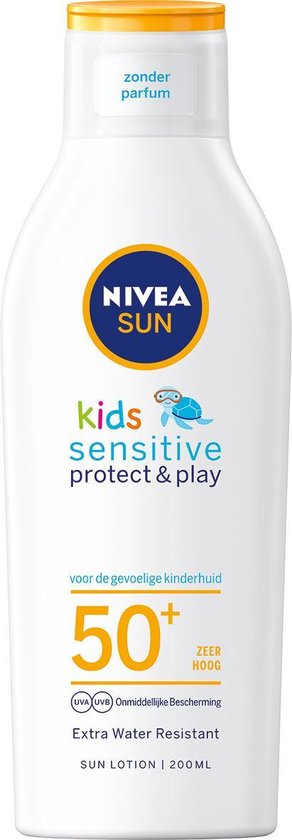 nivea sun kids sonnencreme protect sensitive sonnenmilch spf 50 200 ml
