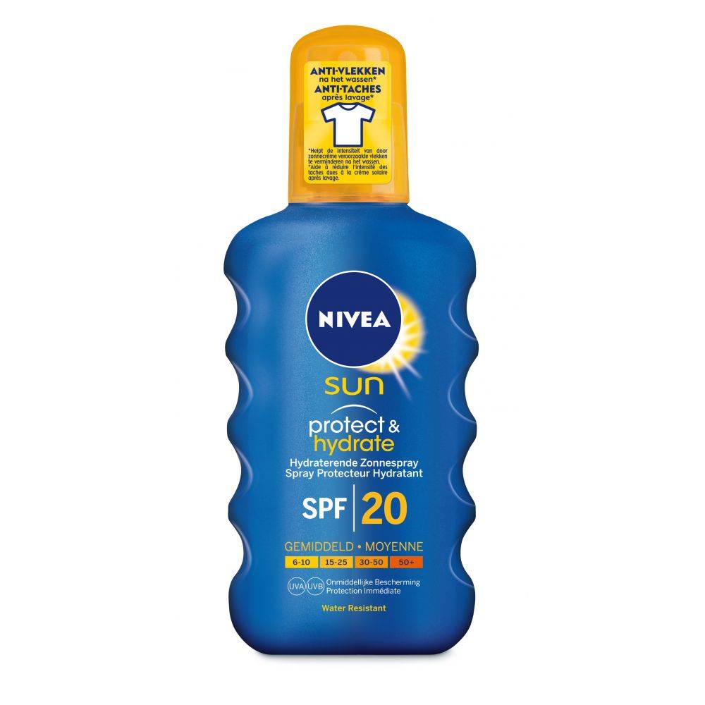 nivea sun spray protect&hydrate spf50