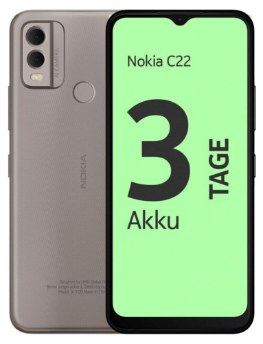 Nokia C22 - 16,6 Cm (6.52'') - 2 Gb - 64 Gb - 13 Mp - Android 13 Go Edition