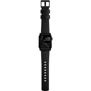 Nomad Modern Active Strap V2 Leder Armband Für Apple Watch 42/44mm - Schwarz