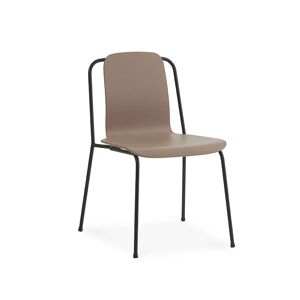 Normann Copenhagen Chair Stuhl - Brown - H 81 X L 60 X D 57,5 Cm - Sitzhöhe 44 Cm