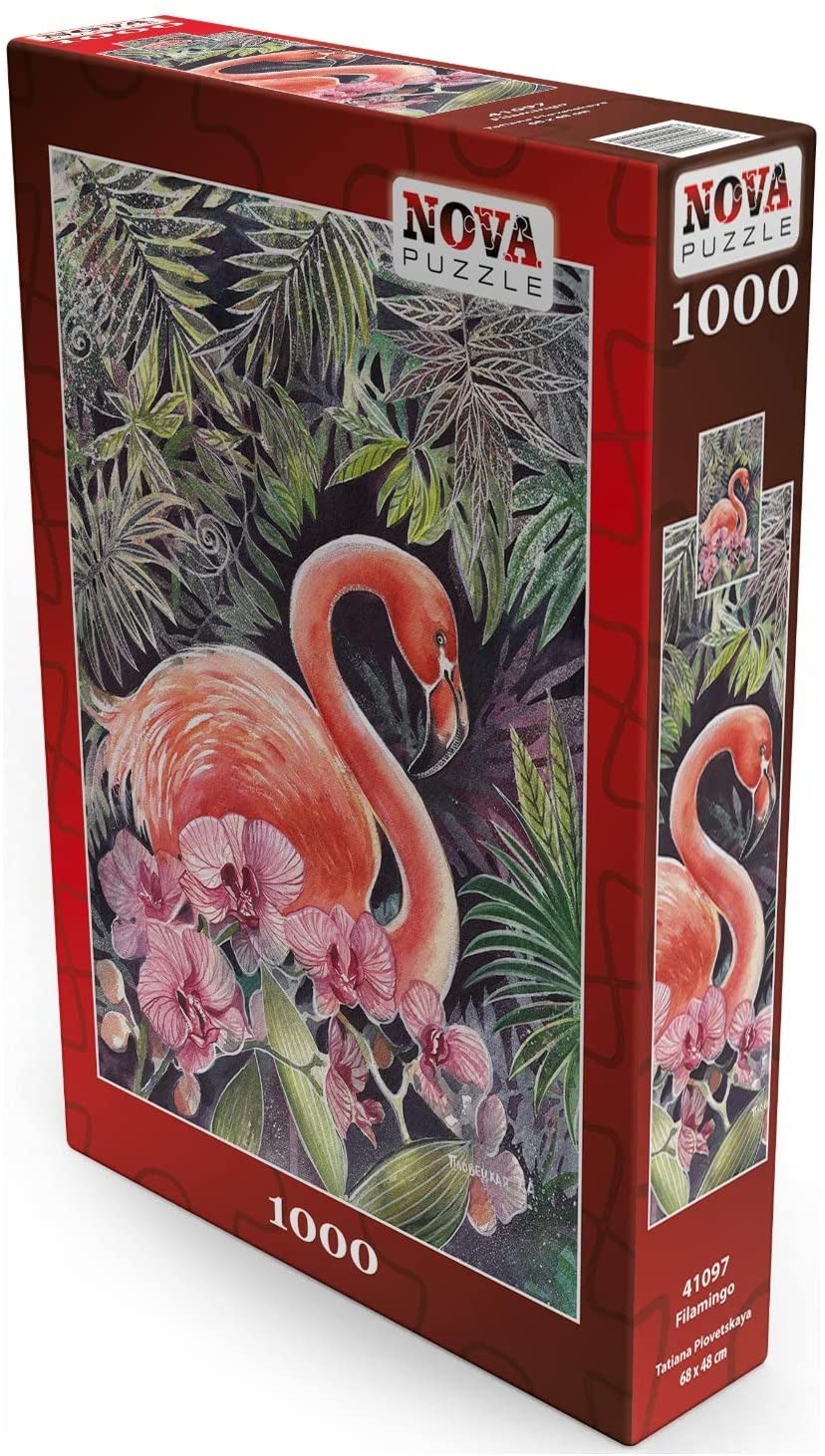 nova puzzle flamingo 1000 teile puzzle nova-puzzle-41097