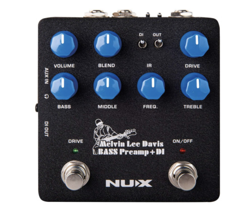 Nux Npb-5 Melvin Lee Davis Bassvorverstärker + Di-pedal