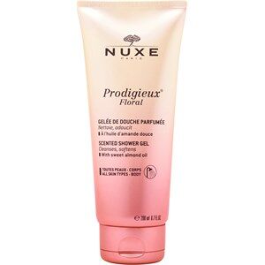 nuxe prodigieux floral sweet almond oil scented shower gel