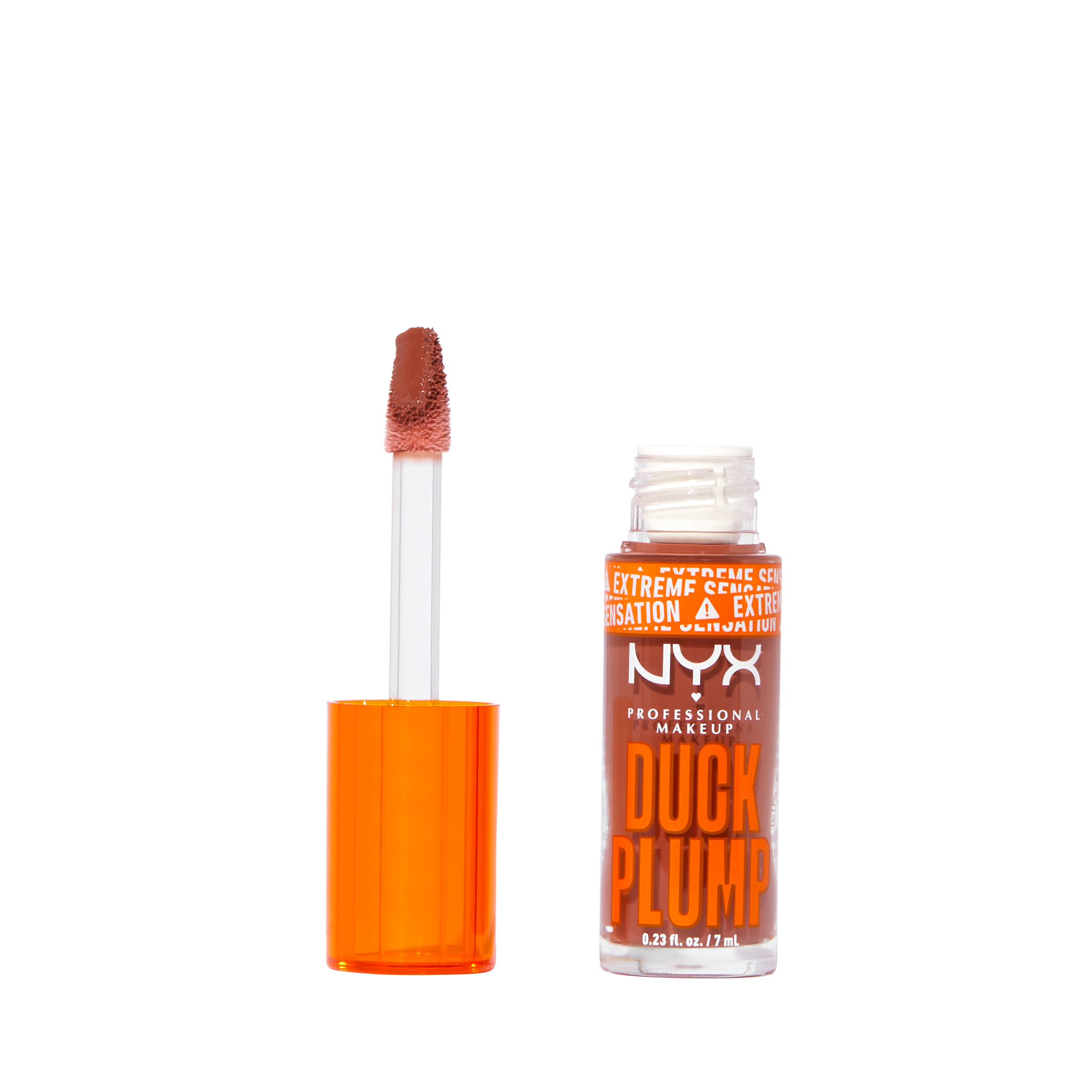 nyx professional makeup duck plump lip plumping gloss mocha me crazy rot