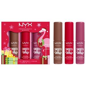 Nyx Professional Makeup Lippen Make-up Lippenstift Geschenkset Cherry Crème 4 Ml + Onesie Funsie 4 Ml + Memory Foam 4 Ml
