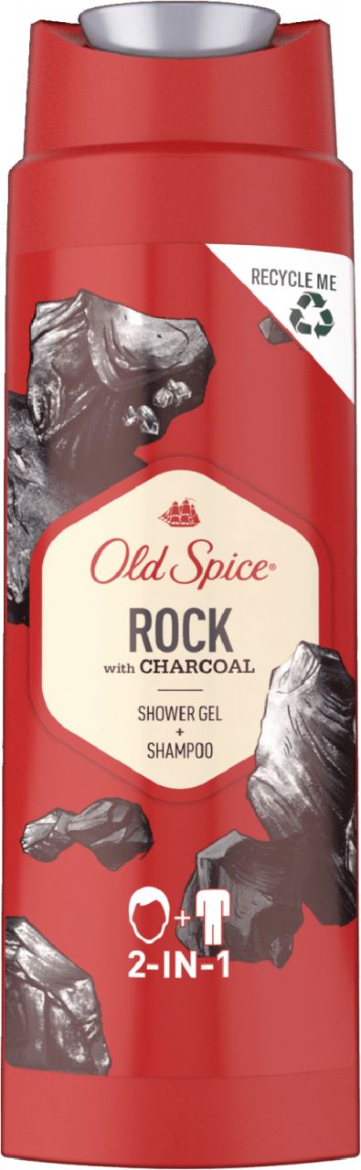 old spice 6x duschgel rock 2in1 250 ml op-01