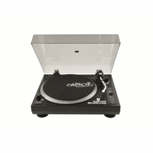Omnitronic Bd-1390 Usb Plattenspieler Schallplattenspieler Vinyl Gürtelantrieb Dj Hifi System