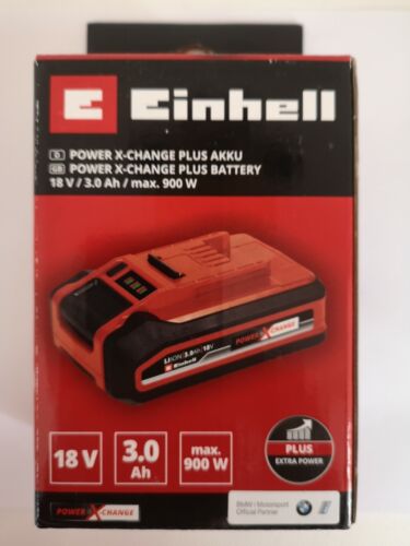 Original Einhell 18v 3,0 Ah Power X-change Plus (18v Akku, Universell Verwend...