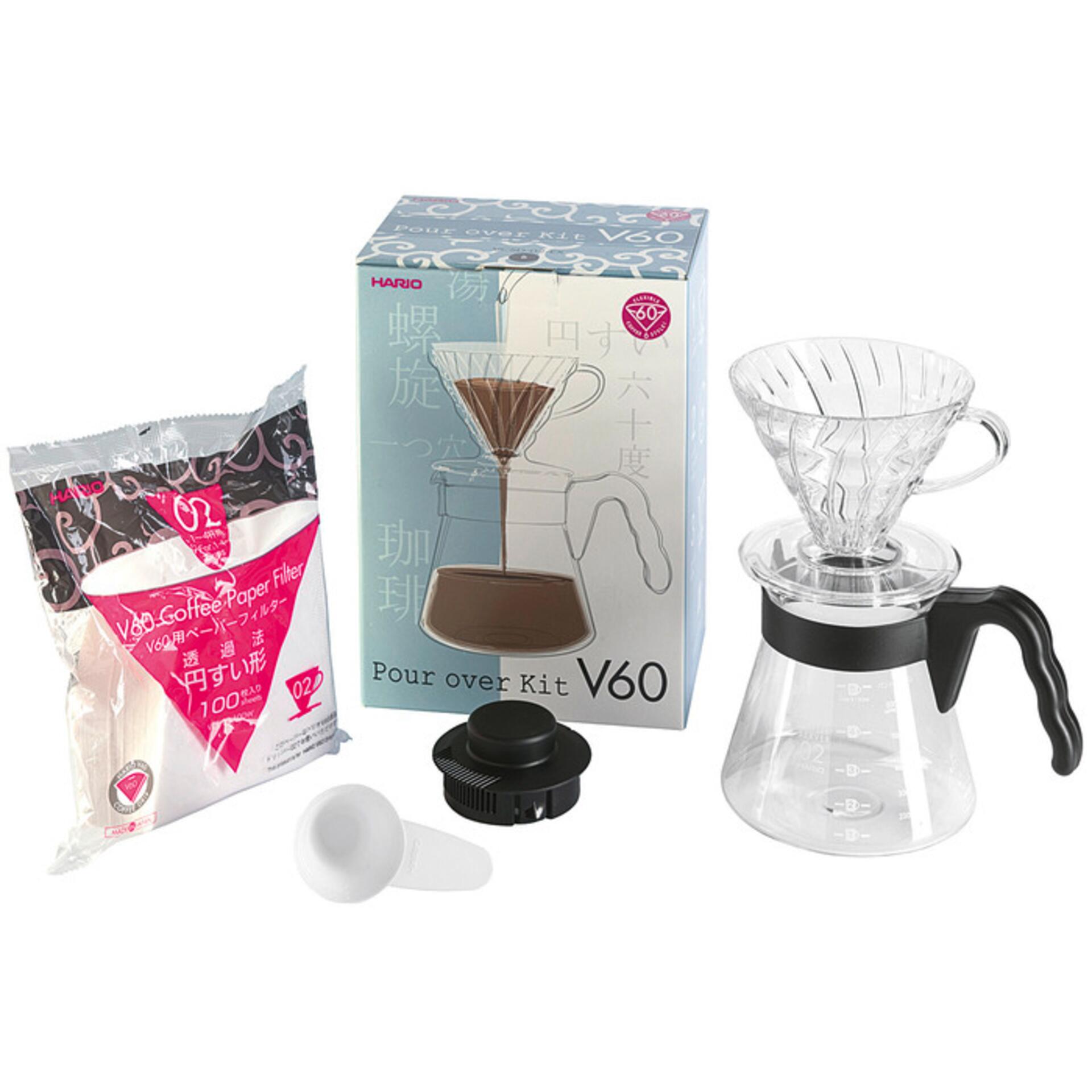 Original Hario V60 Craft Coffee Maker Set Kaffeebereiter Filterkaffee 700ml