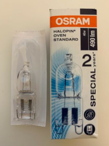 Osram Backofenlampe Halopin Oven 66725 25w / 66740 40w 1/2/5/10/20er-set Halogen