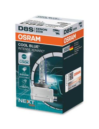 Osram Cool Blue Intense Xenarc H1 H4 H7 H15 Hir2 W5w D1s D2s D3s D4s D8s D2r