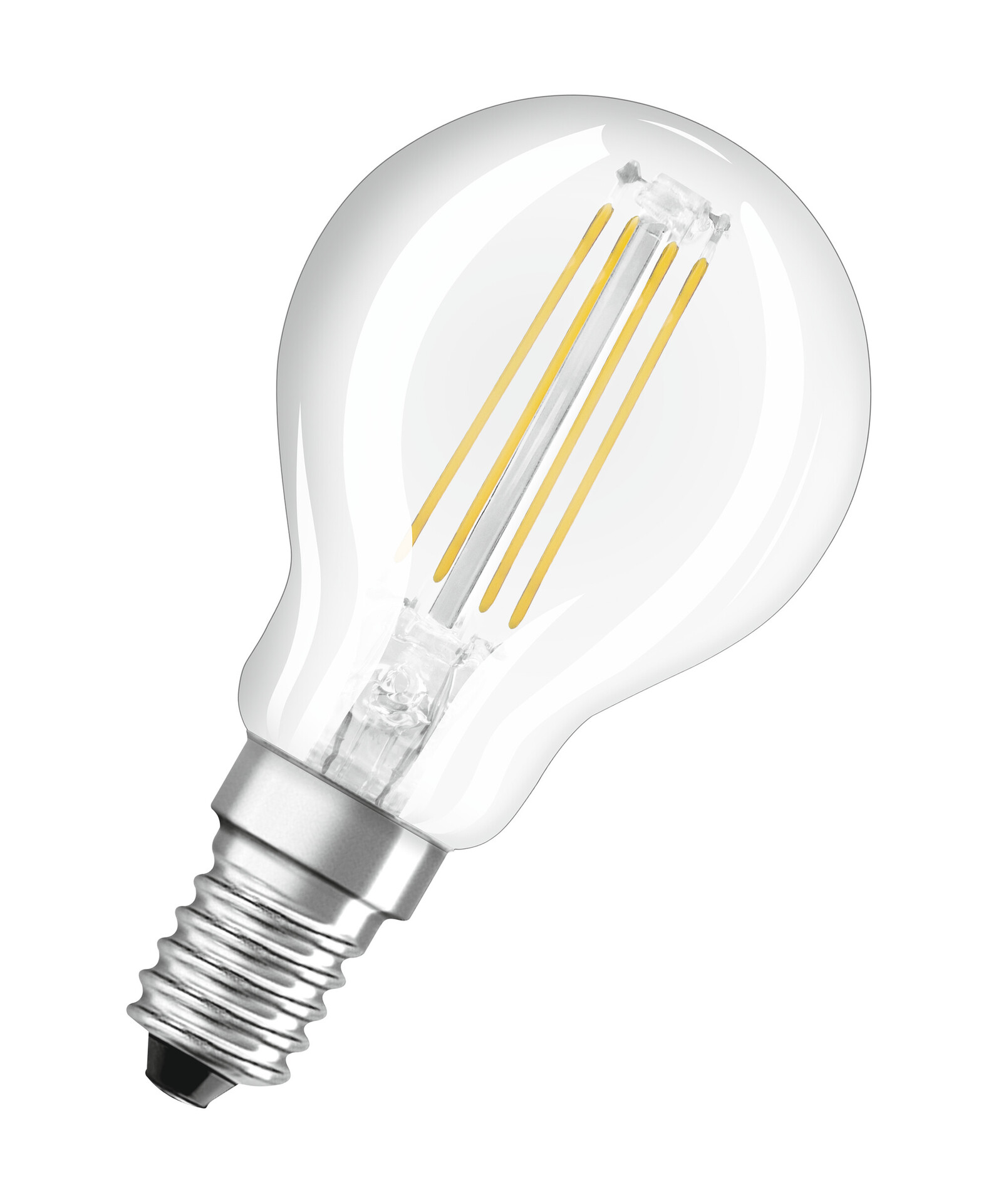 osram led-lampe miniballform p40, 3er-pack, 4w 470lm 2700k 40w-ersatz fil