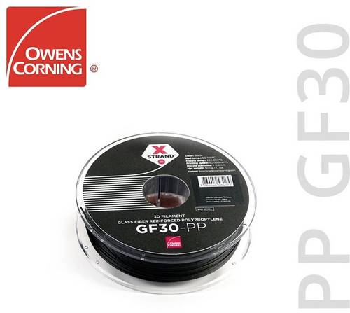 owens corning fixd-pp28-bk0 xstrand gf30 filament pp (polypropylen) 2.85mm 500g schwarz 1st.