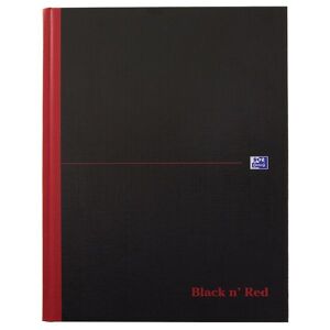 oxford geschÃ¤ftsbuch black n red a4 96 blatt 90 g/qm liniert