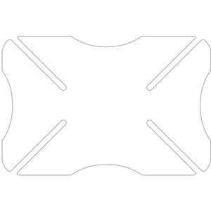 Oxford Transparent Helm Bumper - Transparent - Einheitsgröße - Unisex
