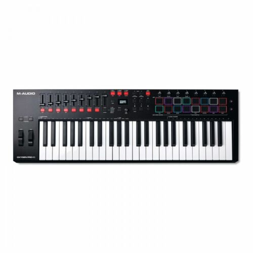Oxygen Pro 49 – 49 Key Usb Midi Keyboard Controller Mit Beat Pads,