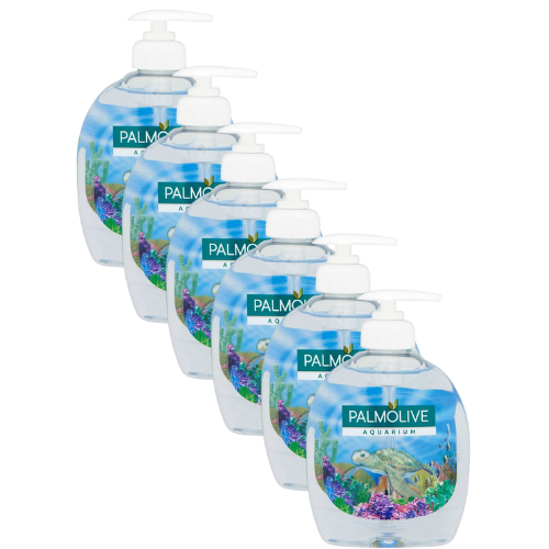 palmolive handseife pump aquarium - 6 x 300 ml - vorteilspackung