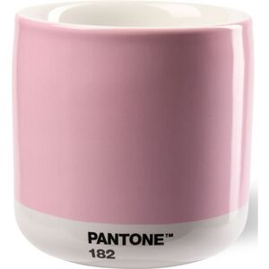 Pantone Latte Macchiato Porzellan-thermobecher - Light Pink 182 - 220 Ml - 8,7x8,7x9 Cm