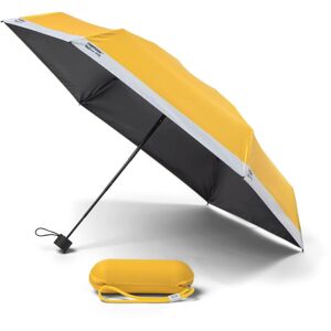 Pantone Taschenschirm / Regenschirm Mit Reise-etui - Yellow 012 - Ø 90 Cm, Etui: 22 X 6,5 Cm