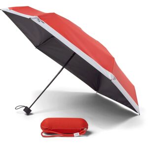 Pantone Taschenschirm / Regenschirm Mit Reise-etui - Red 2035 - Ø 90 Cm, Etui: 22 X 6,5 Cm