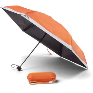 Pantone Taschenschirm / Regenschirm Mit Reise-etui - Orange 021 - Ø 90 Cm, Etui: 22 X 6,5 Cm