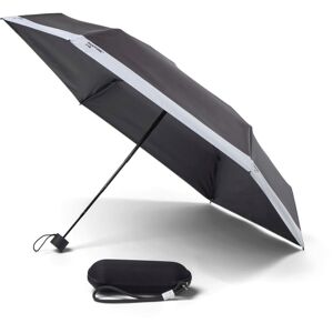 Pantone Taschenschirm / Regenschirm Mit Reise-etui - Black 419 - Ø 90 Cm, Etui: 22 X 6,5 Cm