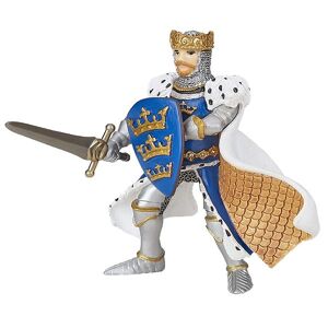 Papo Ritter - König Arthur - Blau - H: 9 Cm - One Size - Papo Spielzeugfiguren