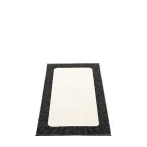 Pappelina Ilda Outdoor-teppich - Black / Vanilla 70 X 120cm