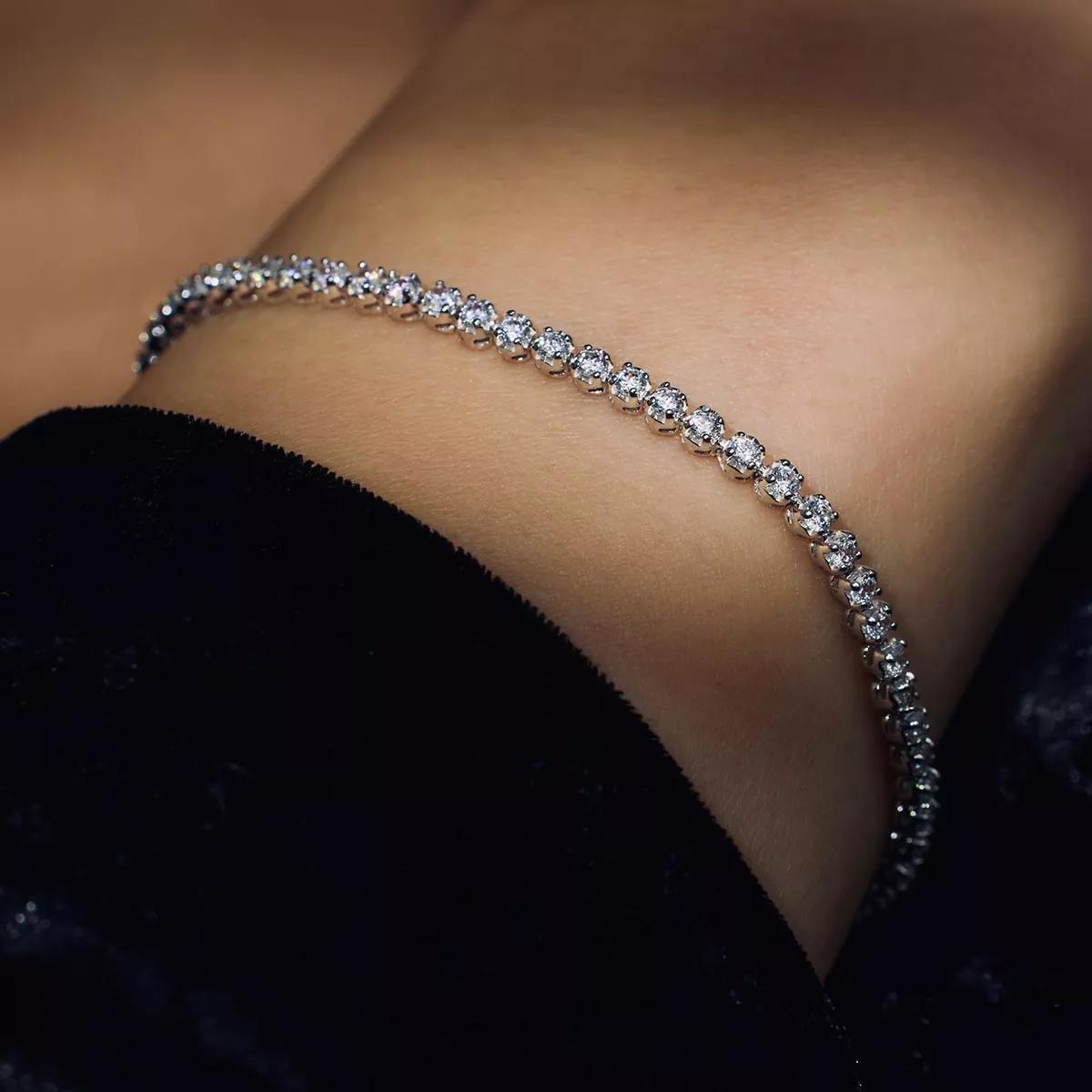 parte di me armband - santa maria della base 925 sterling bracele - gr. m - in silber - fÃ¼r damen silver donna