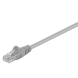 Patchkabel Grau 15m U/utp Cat5e Dsl-/netzwerk Ethernet-kabel 100mhz Rj45 8p8c