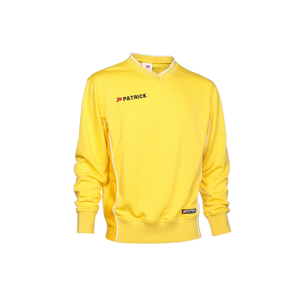 patrick sweatshirt girona jaune