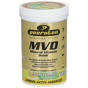 peeroton mvd mineral vitamin drink - 300g - zitrone-limette